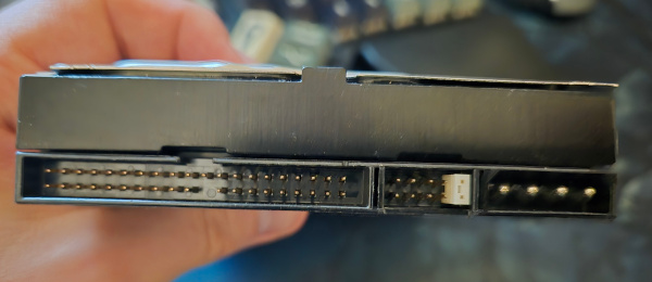 Grensesnittet på en IDE-disk