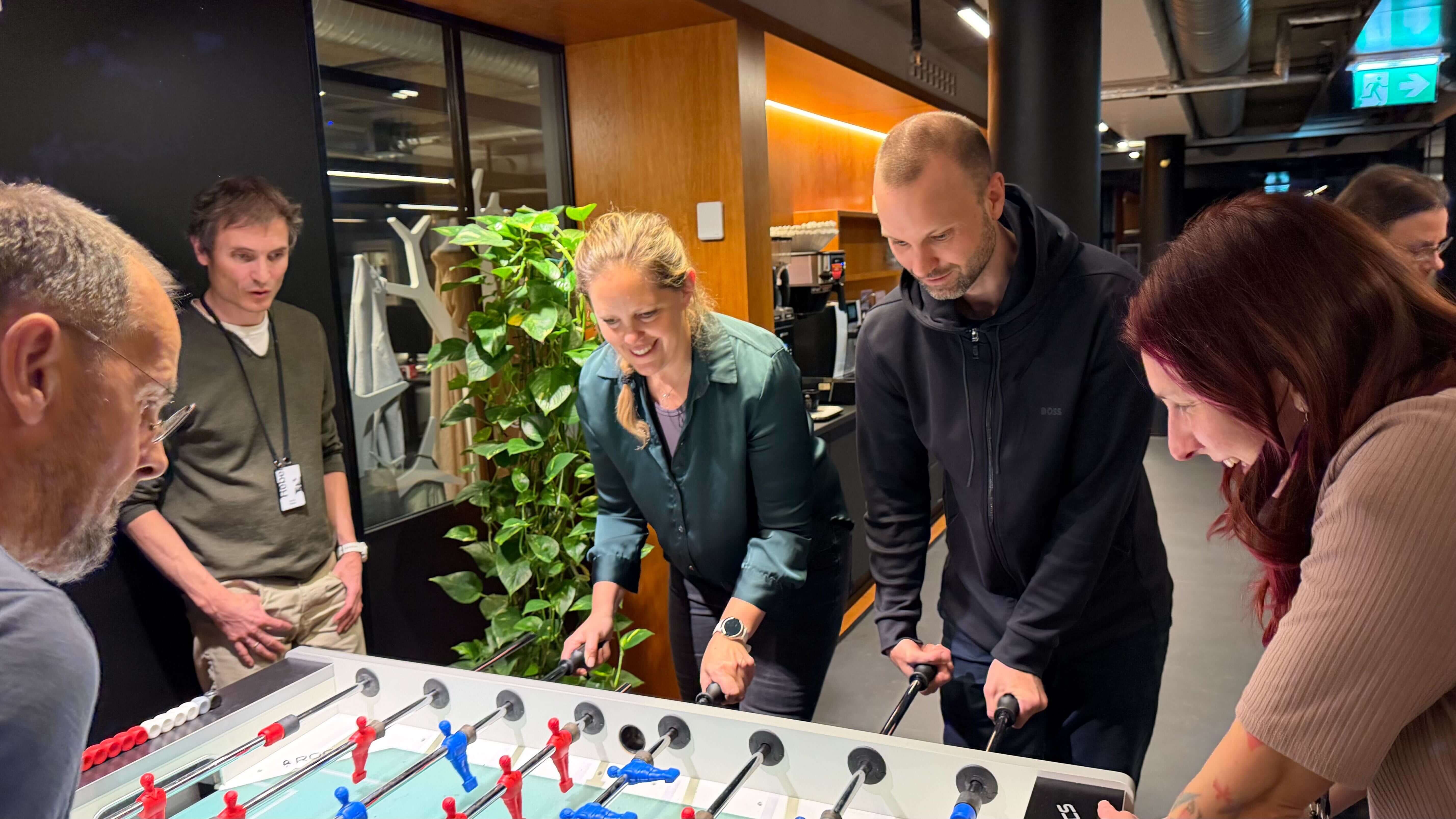 Høyt konsentrasjonsnivå rundt bordet